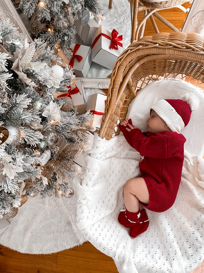 Knitted Beanie - Santa
