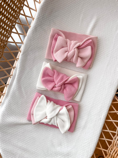 Knitted Oversized Topknot - Honey