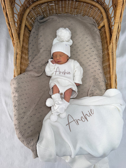 Wonder Newborn Romper - Milk