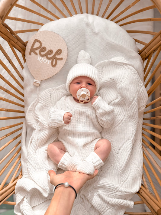 Wonder Newborn Romper - Milk