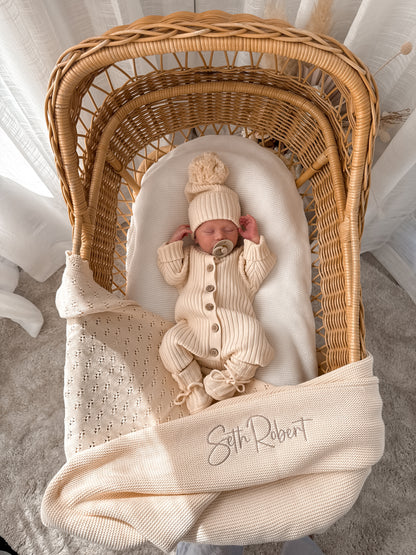 Willow Organic Romper - Honey