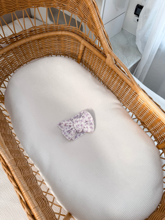 Little Lilac Top Knot