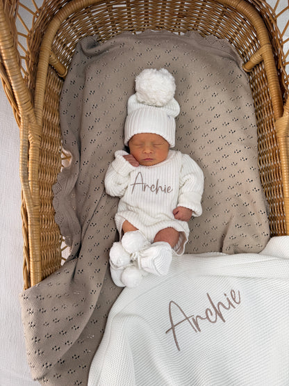 Wonder Newborn Romper - Milk