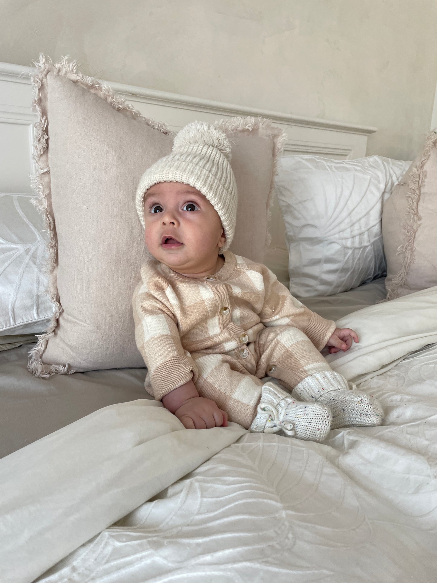 Spencer Gingham Onesie