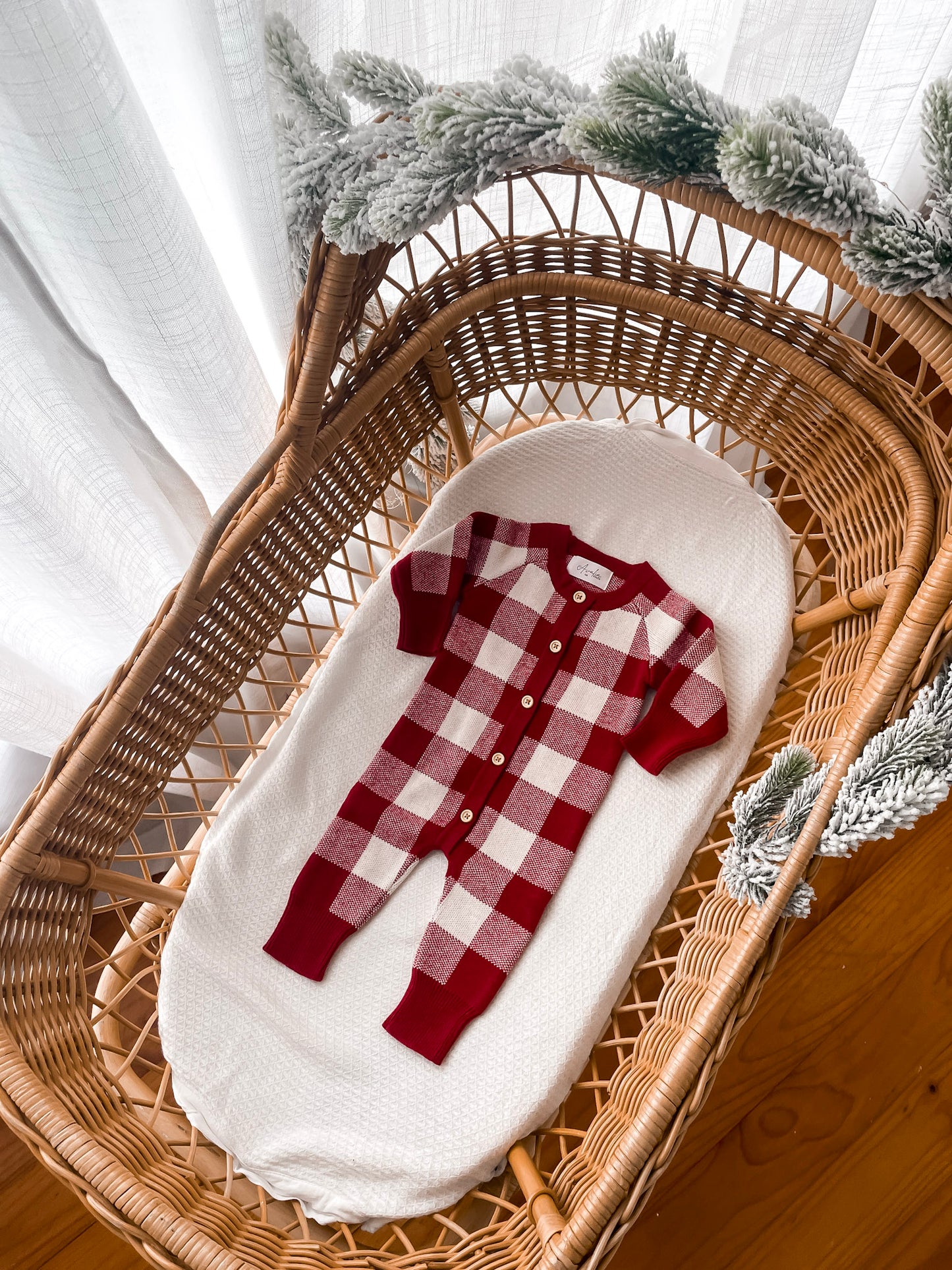 Rose Milk Full Length Romper