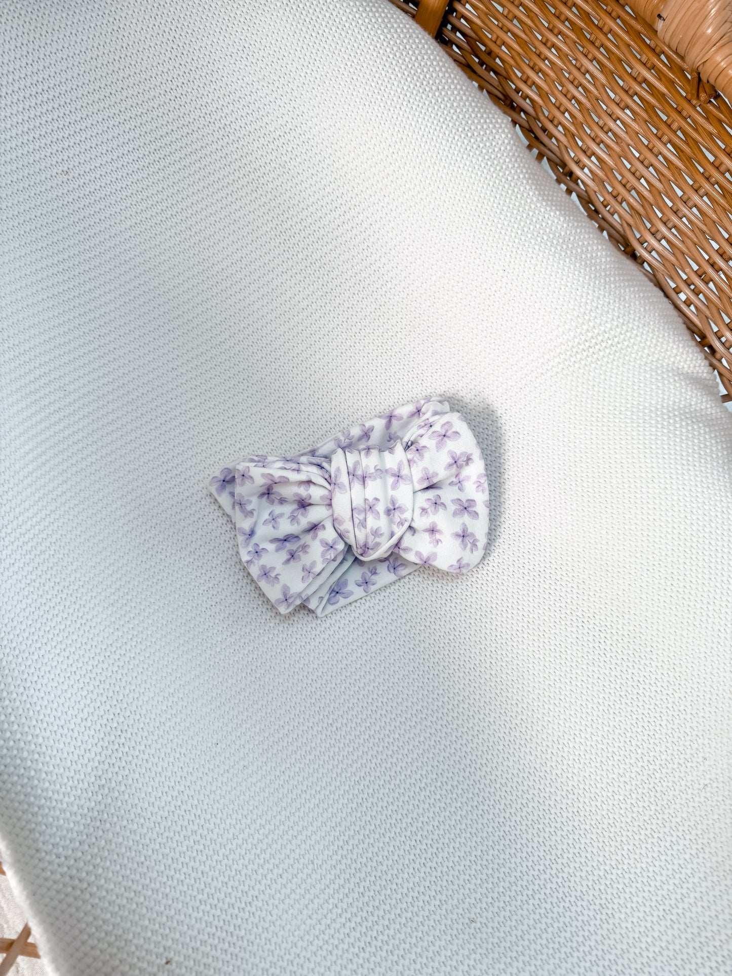 Little Lilac Top Knot