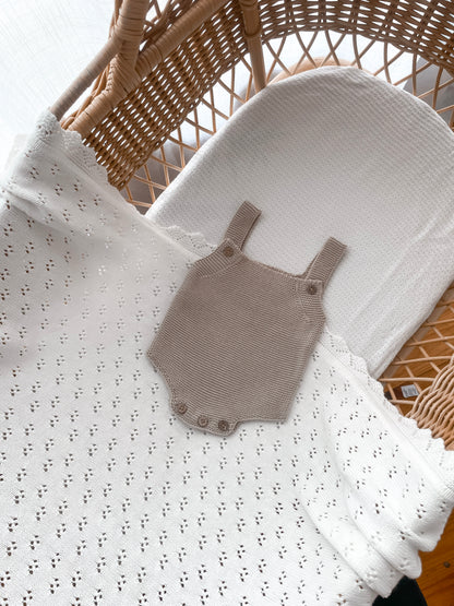 Classic Singlet Romper - Fawn