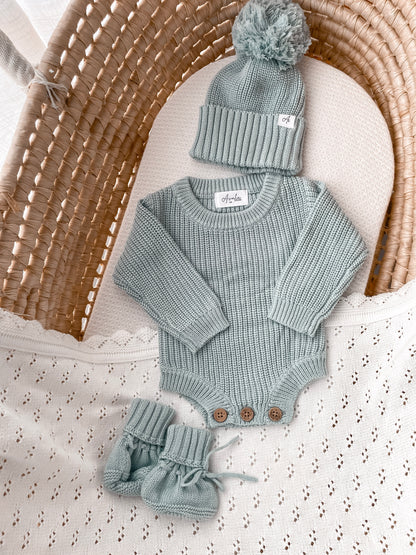 Wonder Newborn Romper - Honey