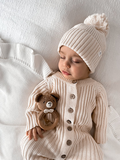 Willow Organic Romper - Honey