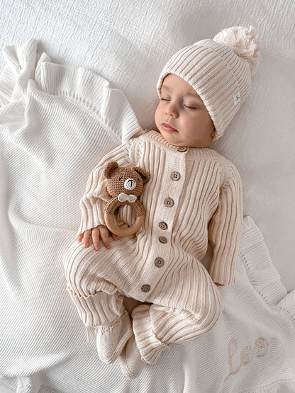 Willow Organic Romper - Honey