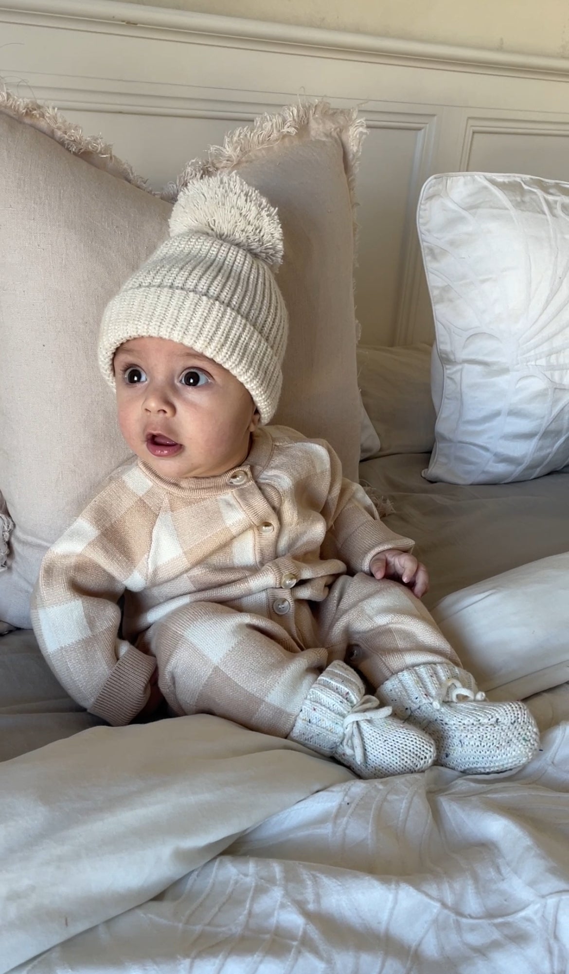 Spencer Gingham Onesie