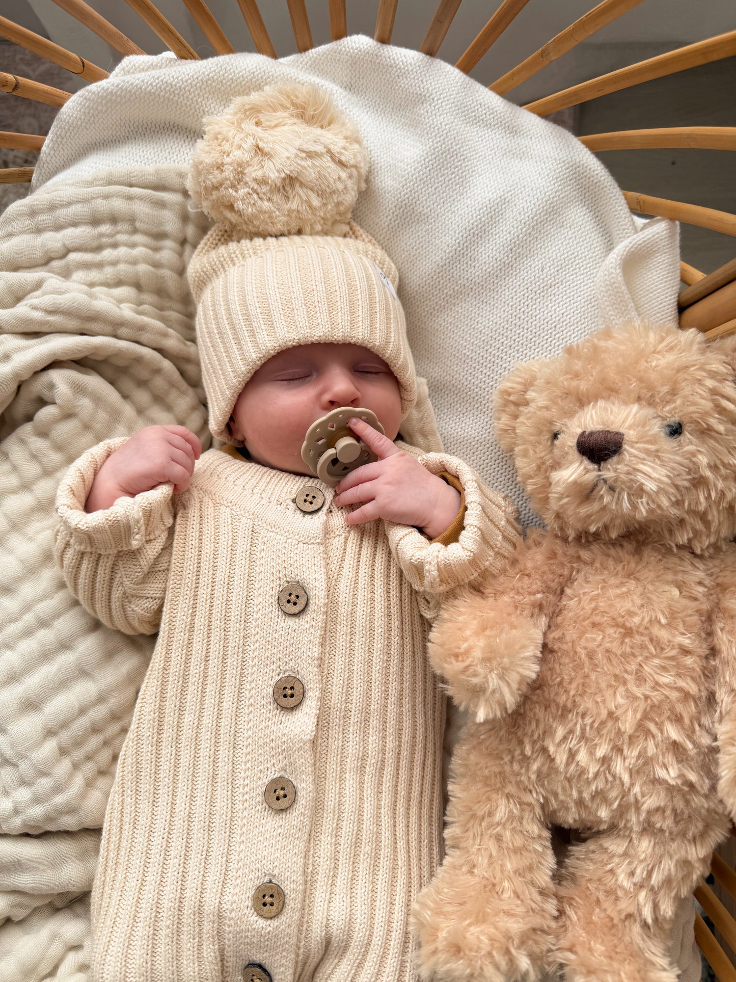 Willow Organic Romper - Honey