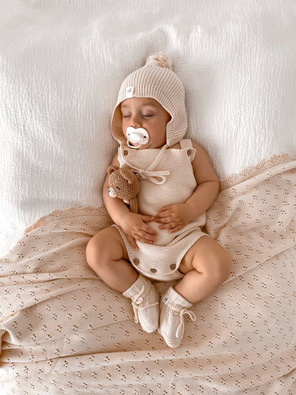 Classic Singlet Romper - Honey