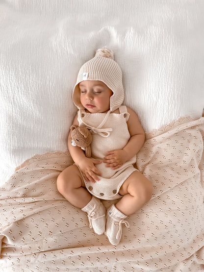 Classic Singlet Romper - Honey