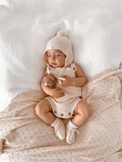 Classic Singlet Romper - Honey