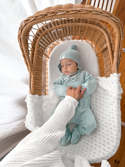 Haven Full Length Romper - Sea Mist