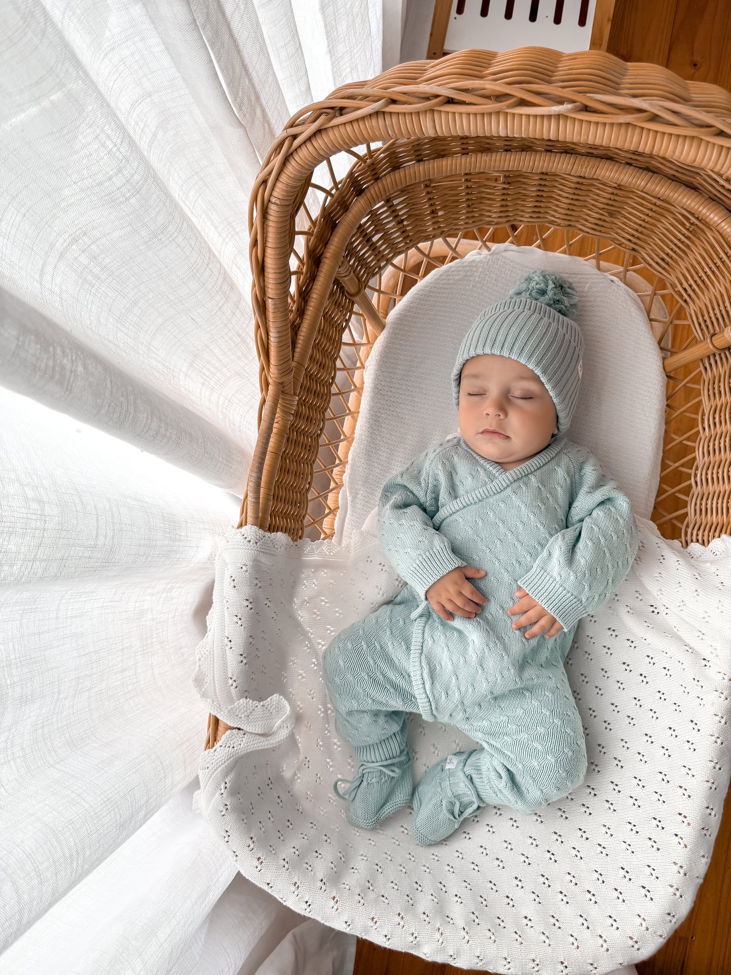 Haven Full Length Romper - Sea Mist