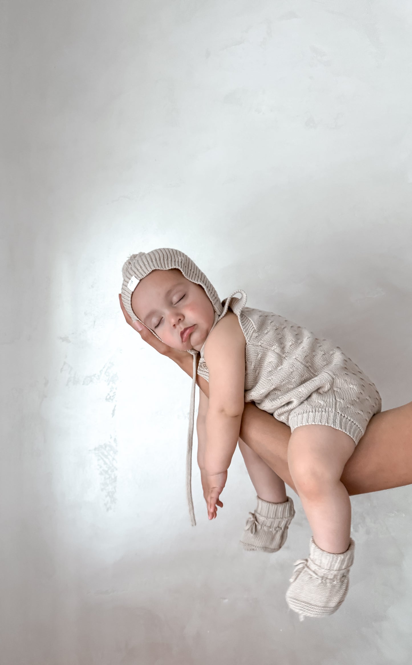 Haven Sleeveless Romper - Fawn