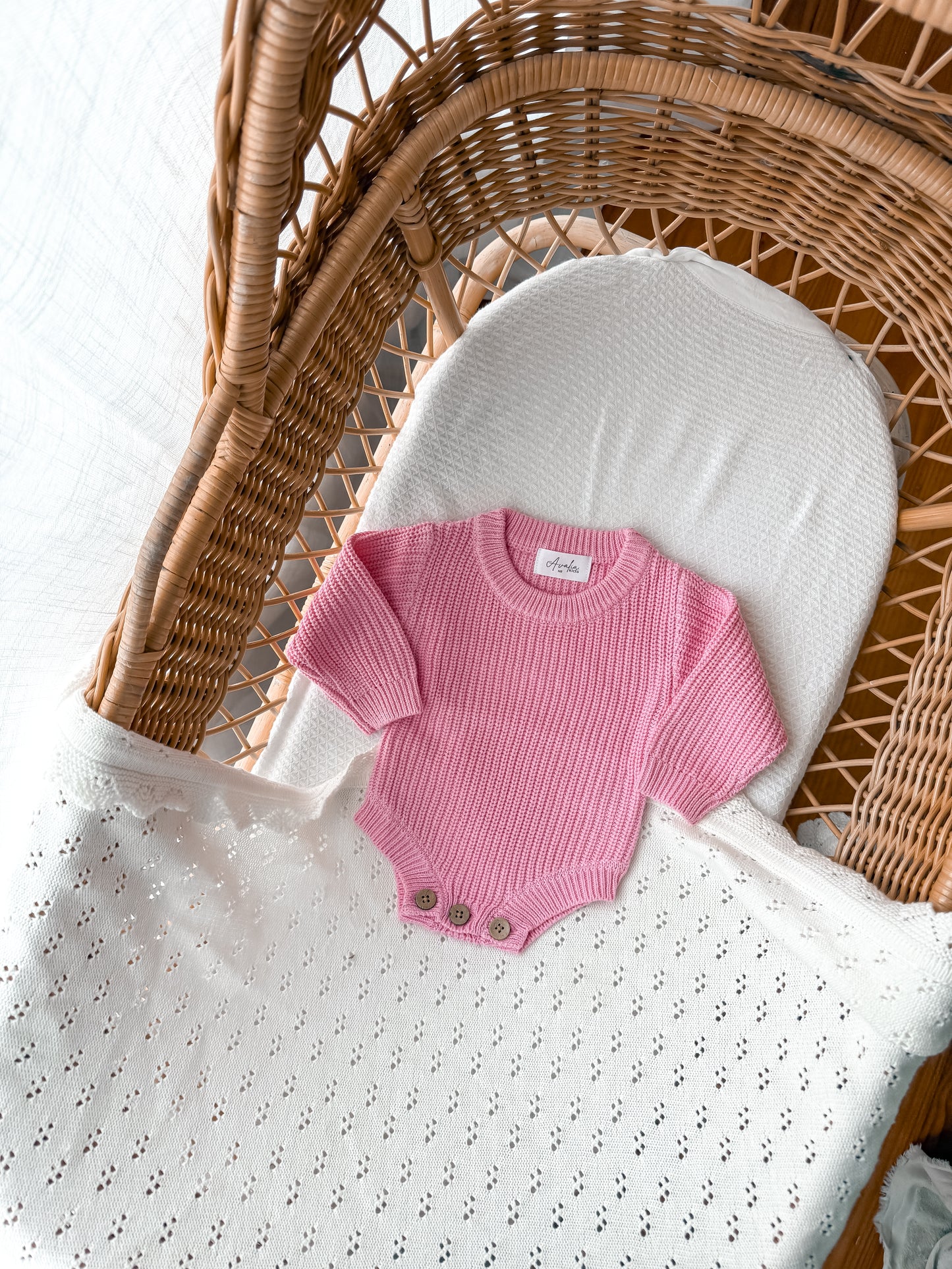 Wonder Newborn Romper - Blossom