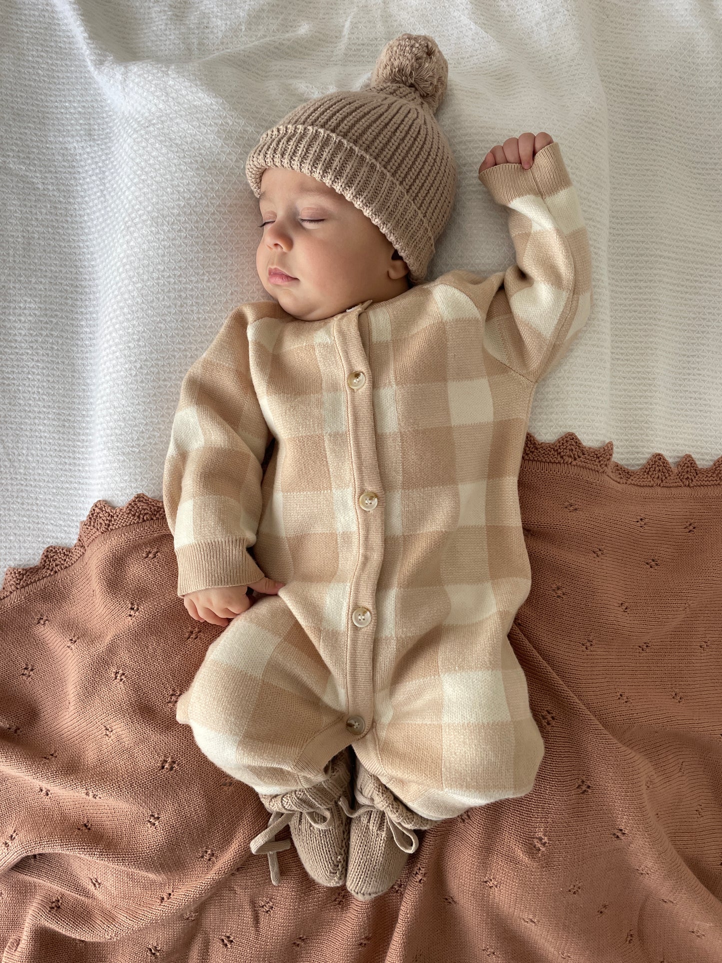 Spencer Gingham Onesie