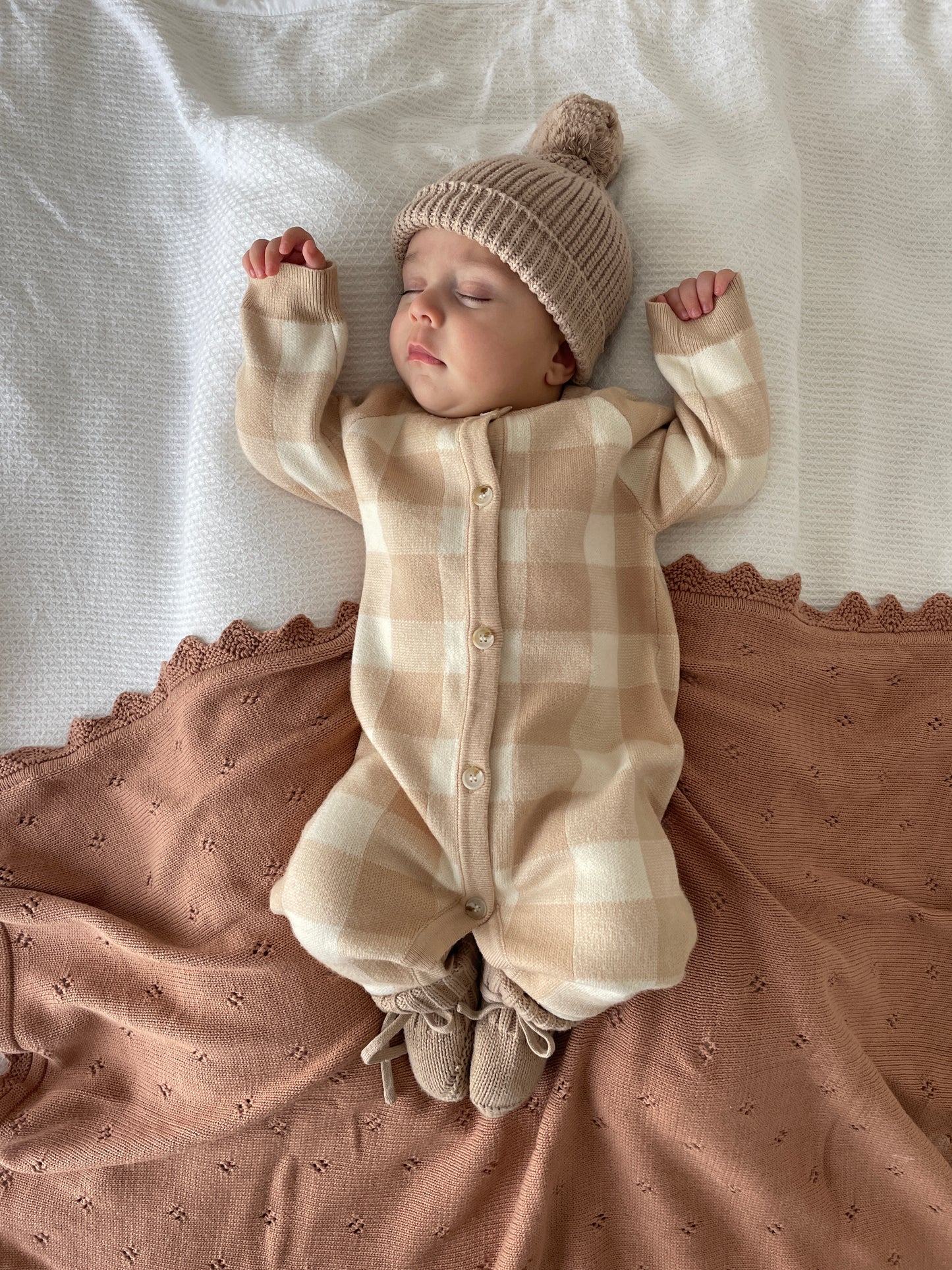 Spencer Gingham Onesie