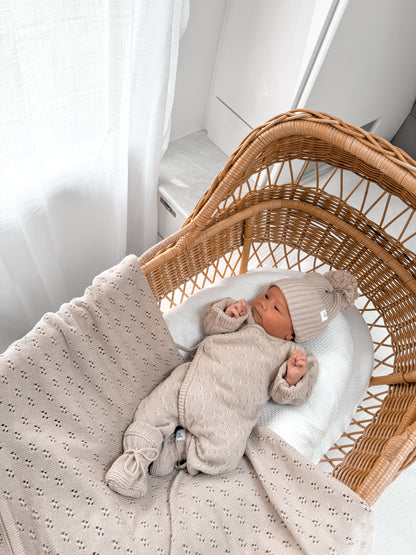 Haven Full Length Romper - Fawn