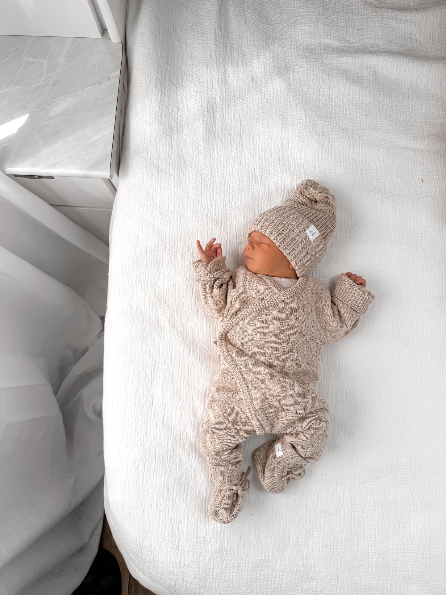 Haven Full Length Romper - Fawn