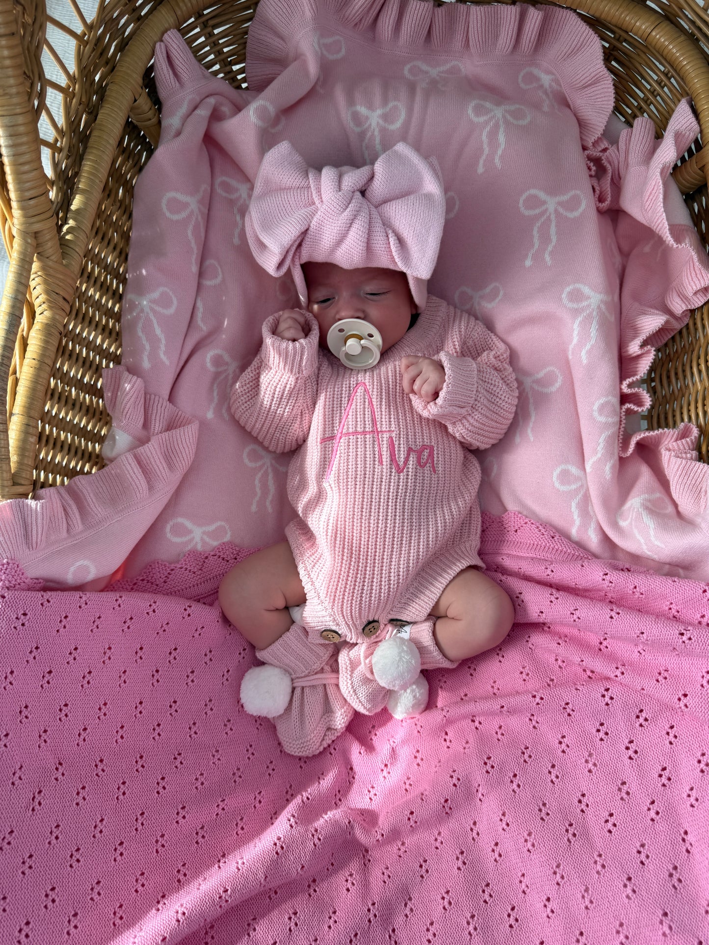 Wonder Newborn Romper - Fairy Floss