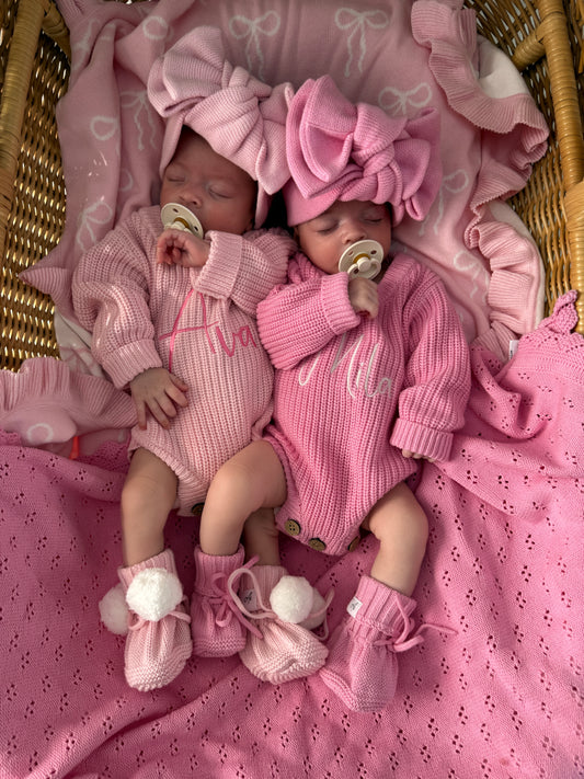 Wonder Newborn Romper - Fairy Floss