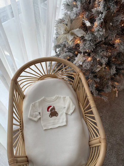 Merry Teddy Jumper - Milk | PRE ORDER