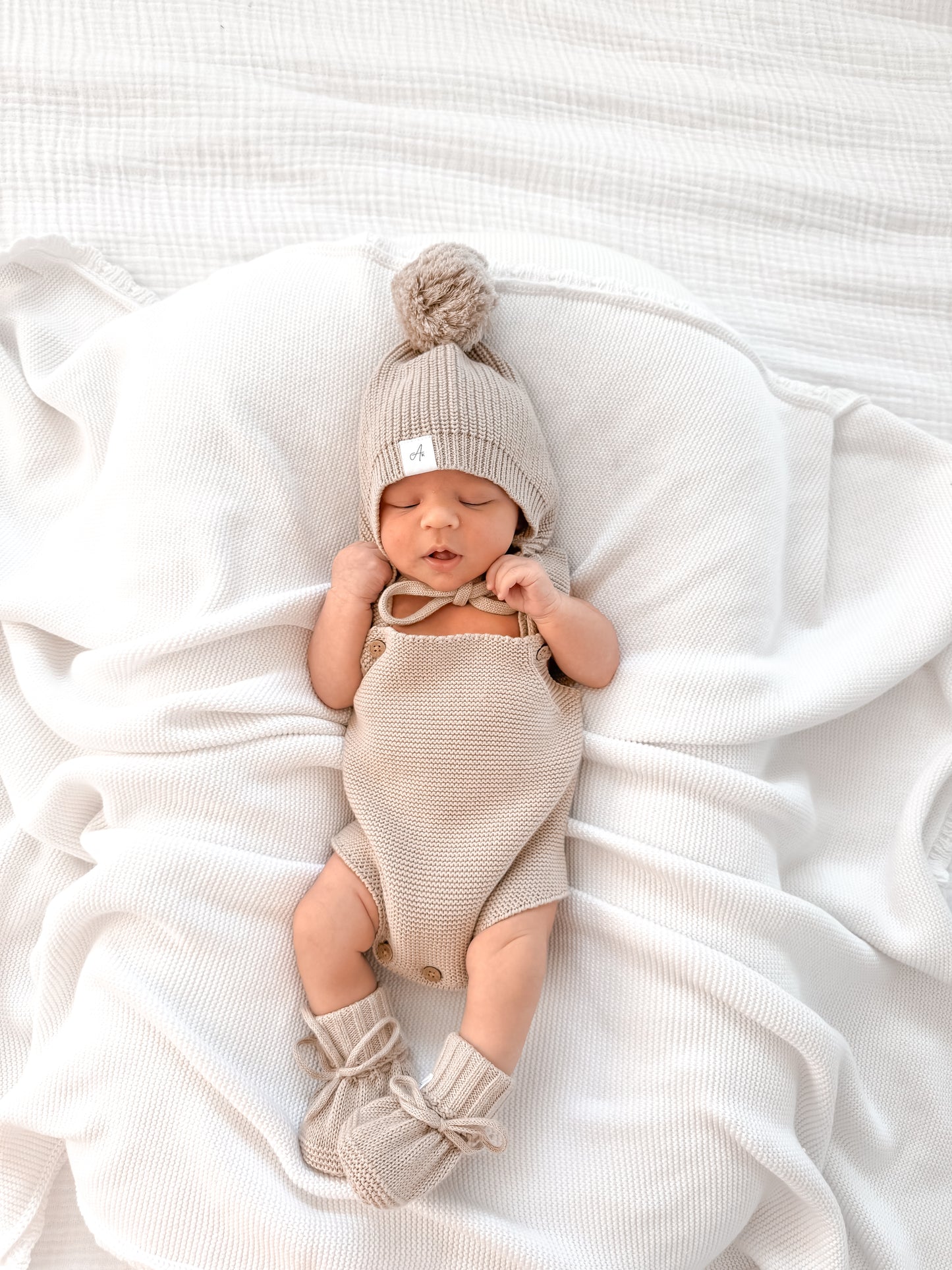 Classic Singlet Romper - Fawn