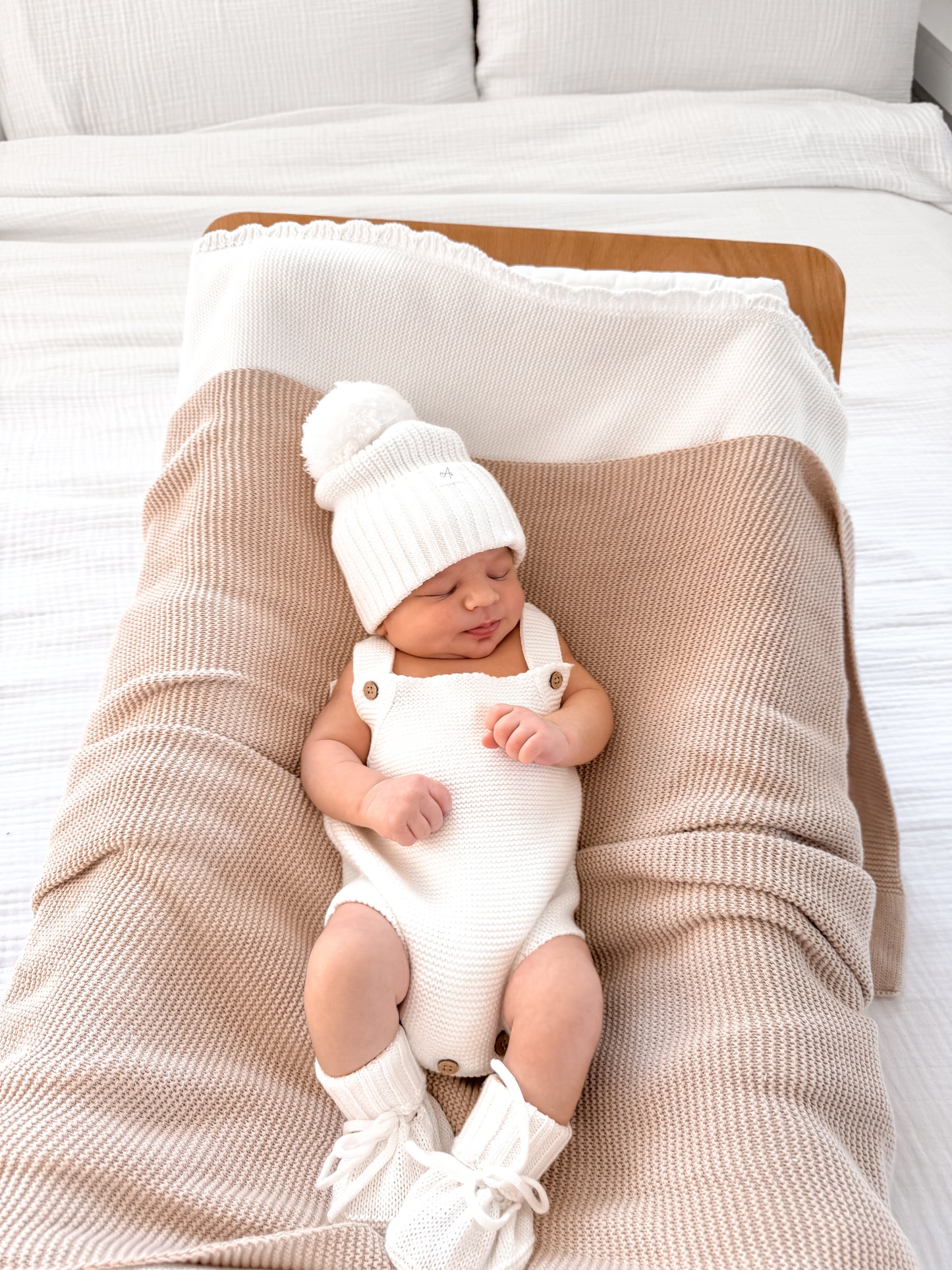 Classic Singlet Romper - Milk