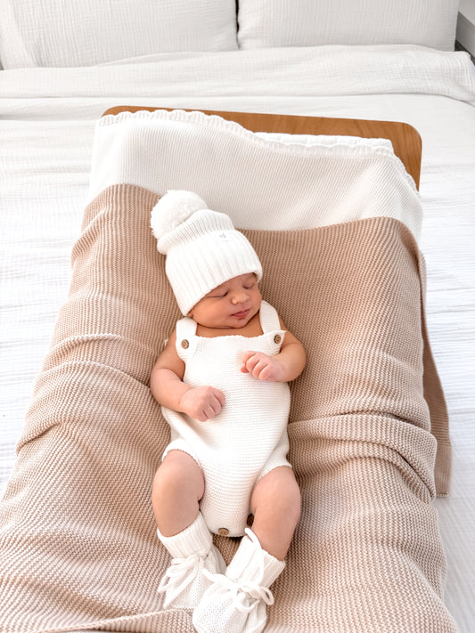 Classic Singlet Romper - Milk