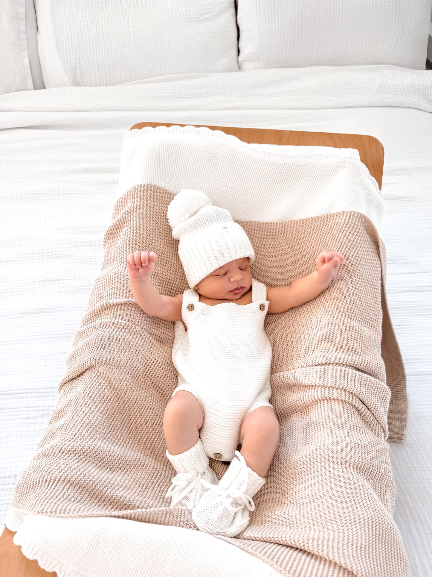 Classic Singlet Romper - Milk