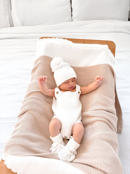 Classic Singlet Romper - Milk