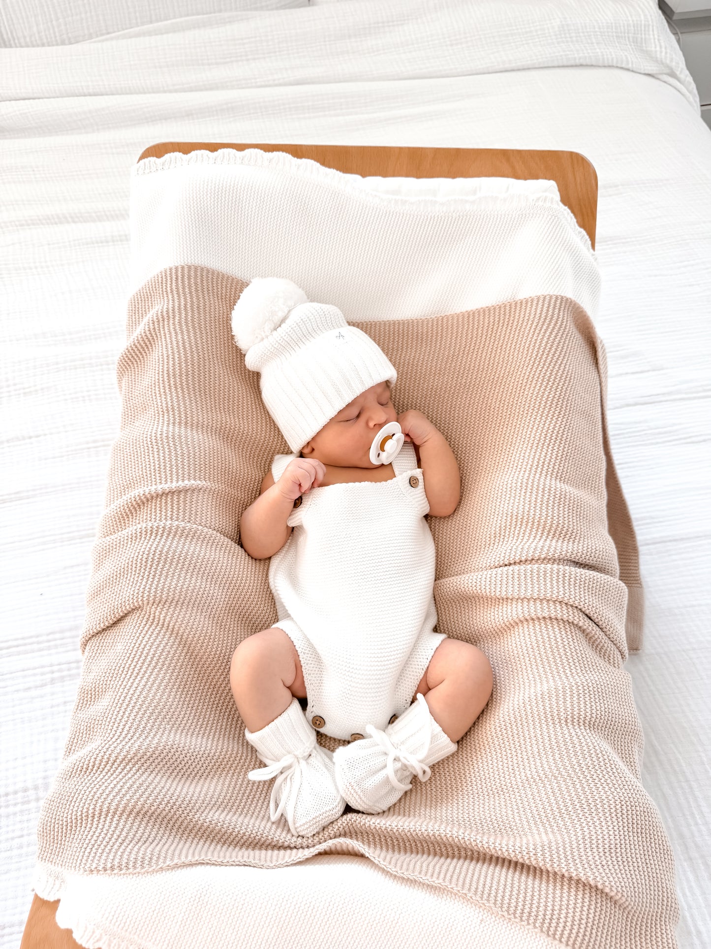 Classic Singlet Romper - Milk