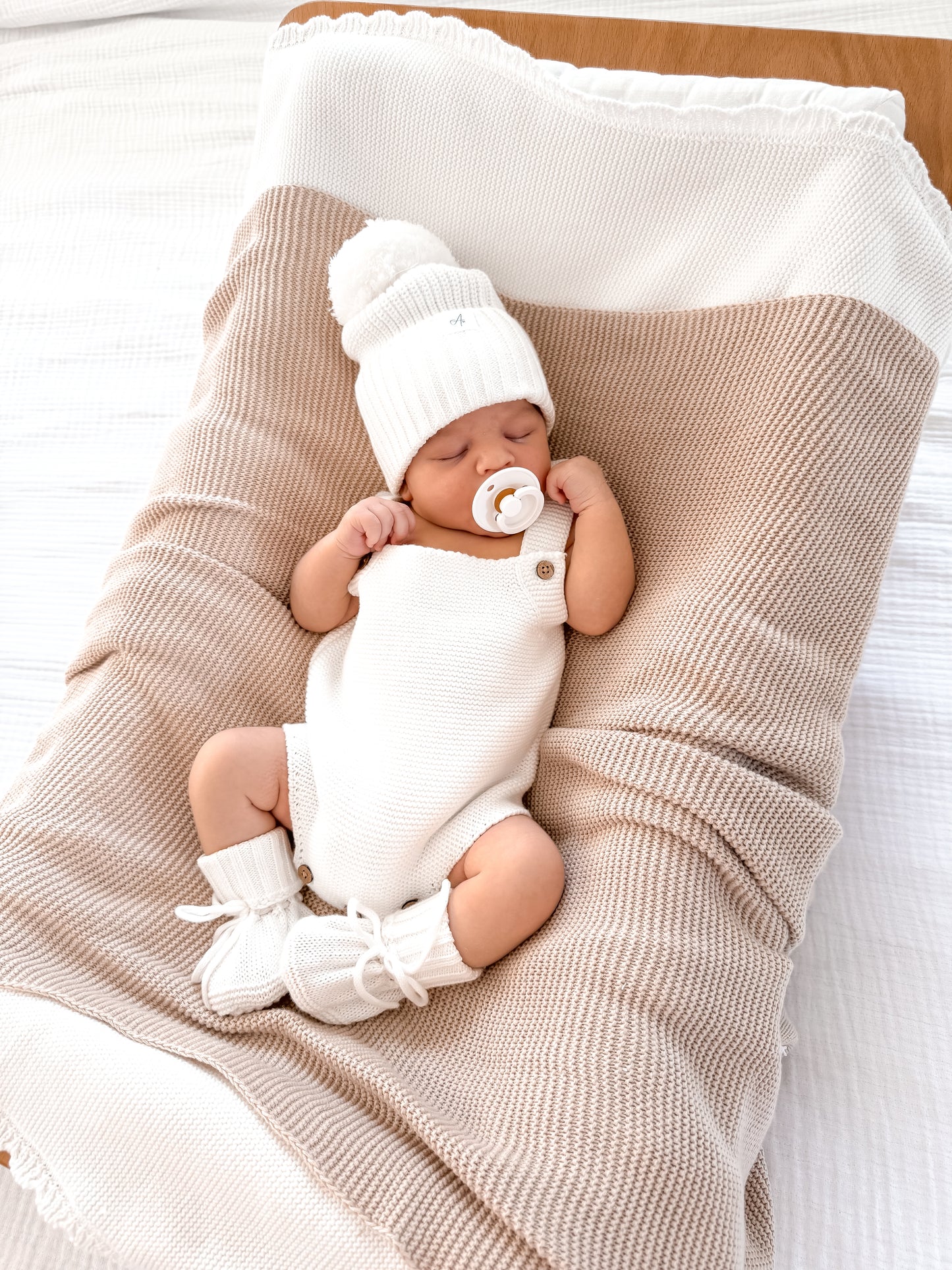 Classic Singlet Romper - Milk