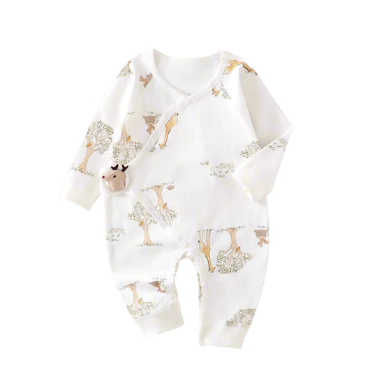 Safari Neutral Baby Onesie - 100% Cotton