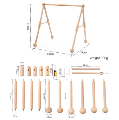 Avalia Wooden Gym Frames
