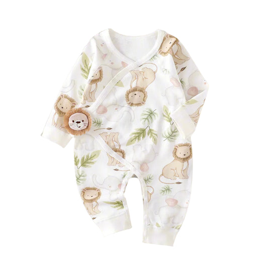 Safari Neutral Baby Onesie - 100% Cotton
