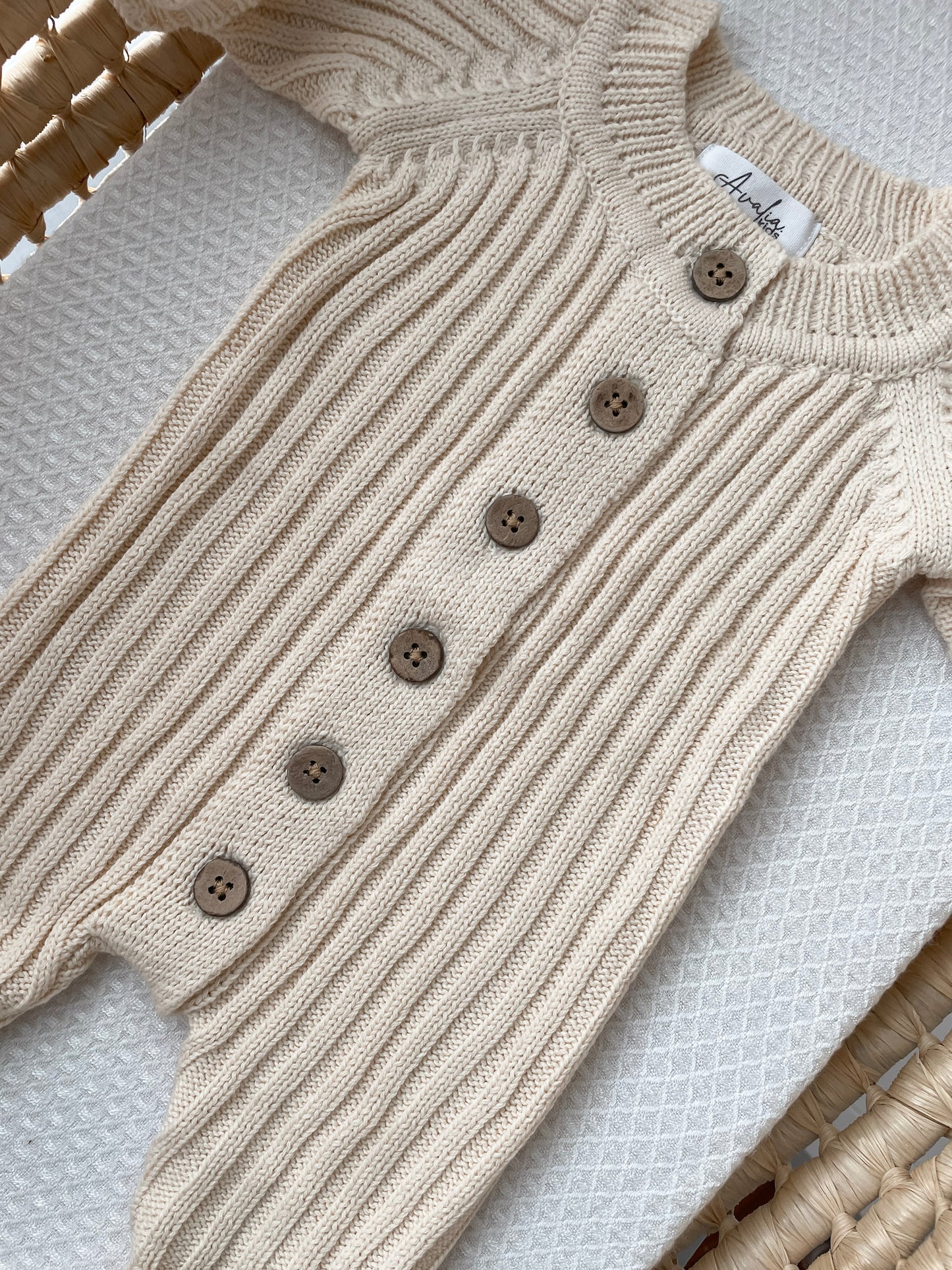 Willow Organic Romper - Honey