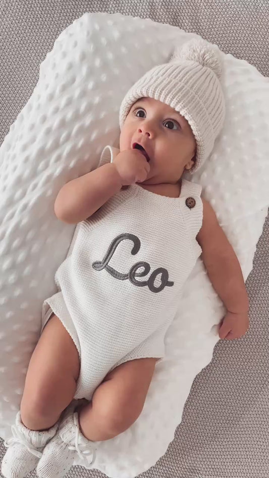 Wonder Romper - 100% Cotton (Custom Name)