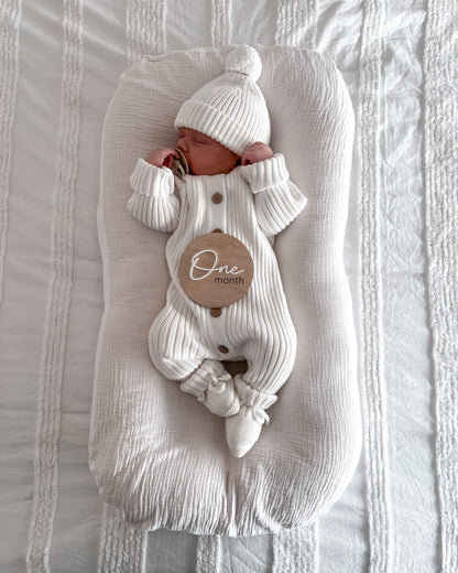 Willow Organic Romper 2.0 - Milk