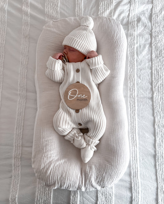 Willow Organic Romper 2.0 - Milk